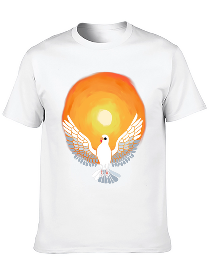 Dove Graphic Tee - Unisex Soft Cotton Blend