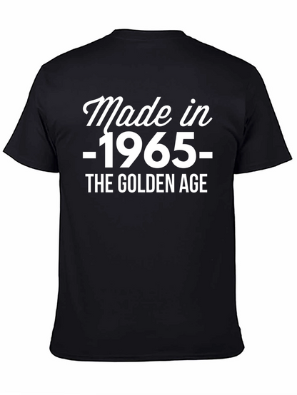 Made in 1965 T-Shirt - Golden Age Birthday Gift