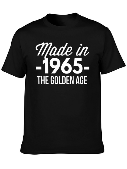 Made in 1965 T-Shirt - Golden Age Birthday Gift