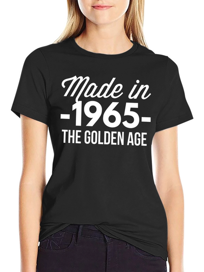 Made in 1965 T-Shirt - Golden Age Birthday Gift