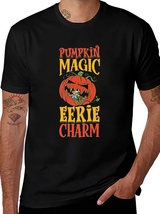 Pumpkin Magic Eerie Charm Halloween T-Shirt