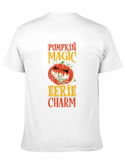 Pumpkin Magic Eerie Charm Halloween T-Shirt