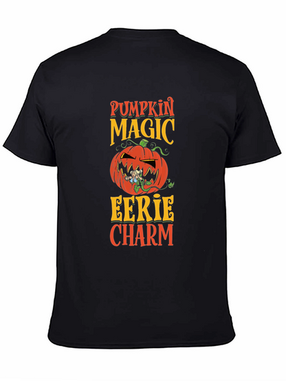Pumpkin Magic Eerie Charm Halloween T-Shirt