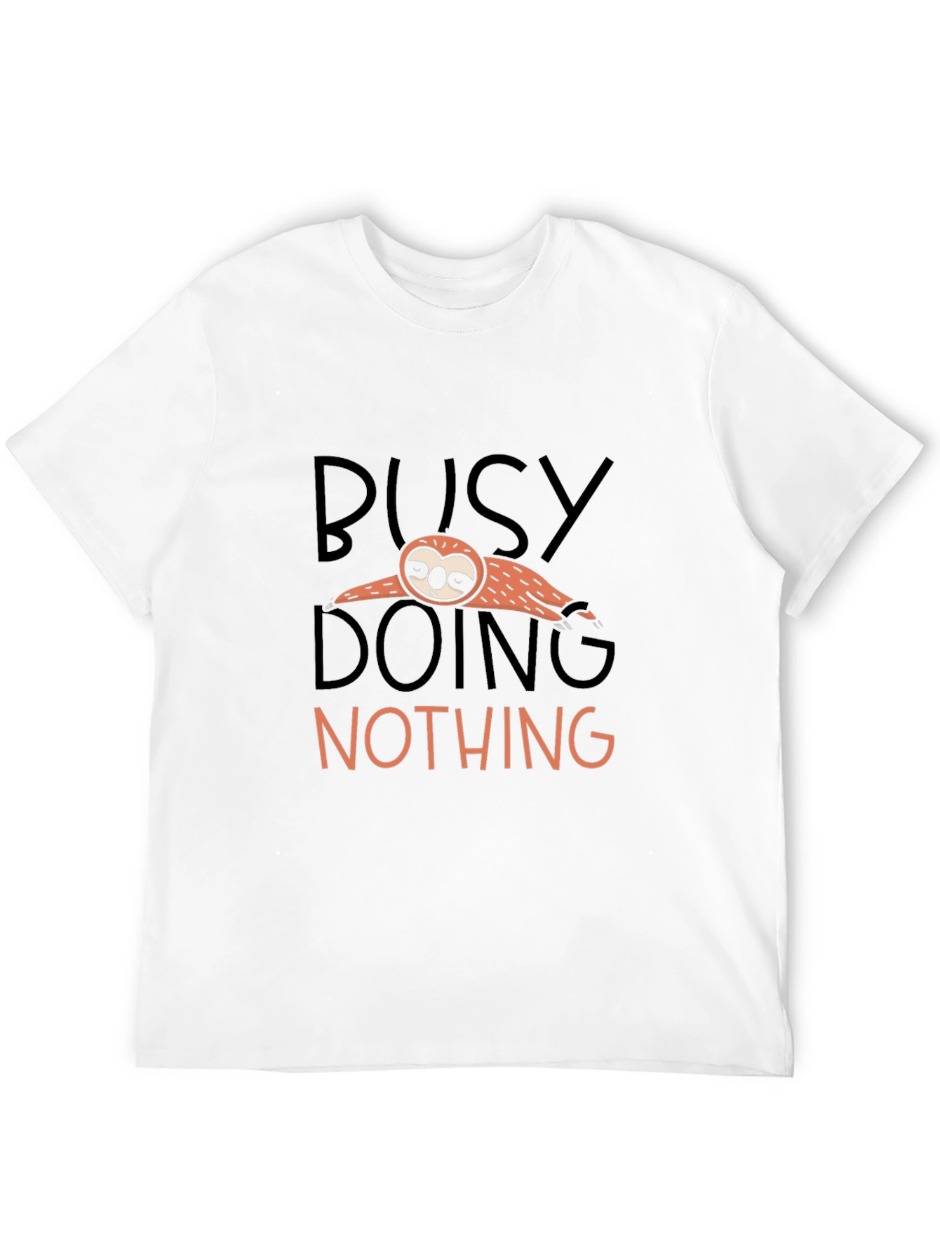 Busy Doing Nothing Sloth T-Shirt