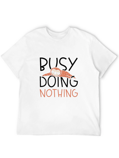 Busy Doing Nothing Sloth T-Shirt