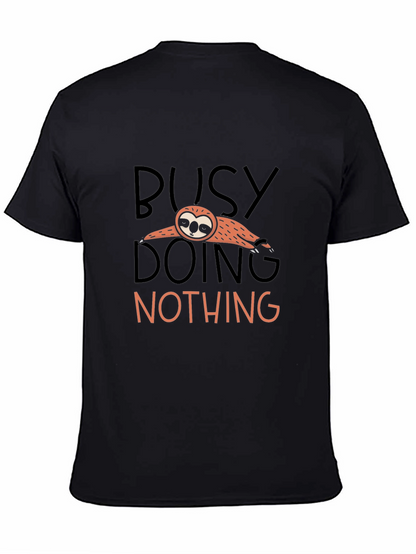 Busy Doing Nothing Sloth T-Shirt