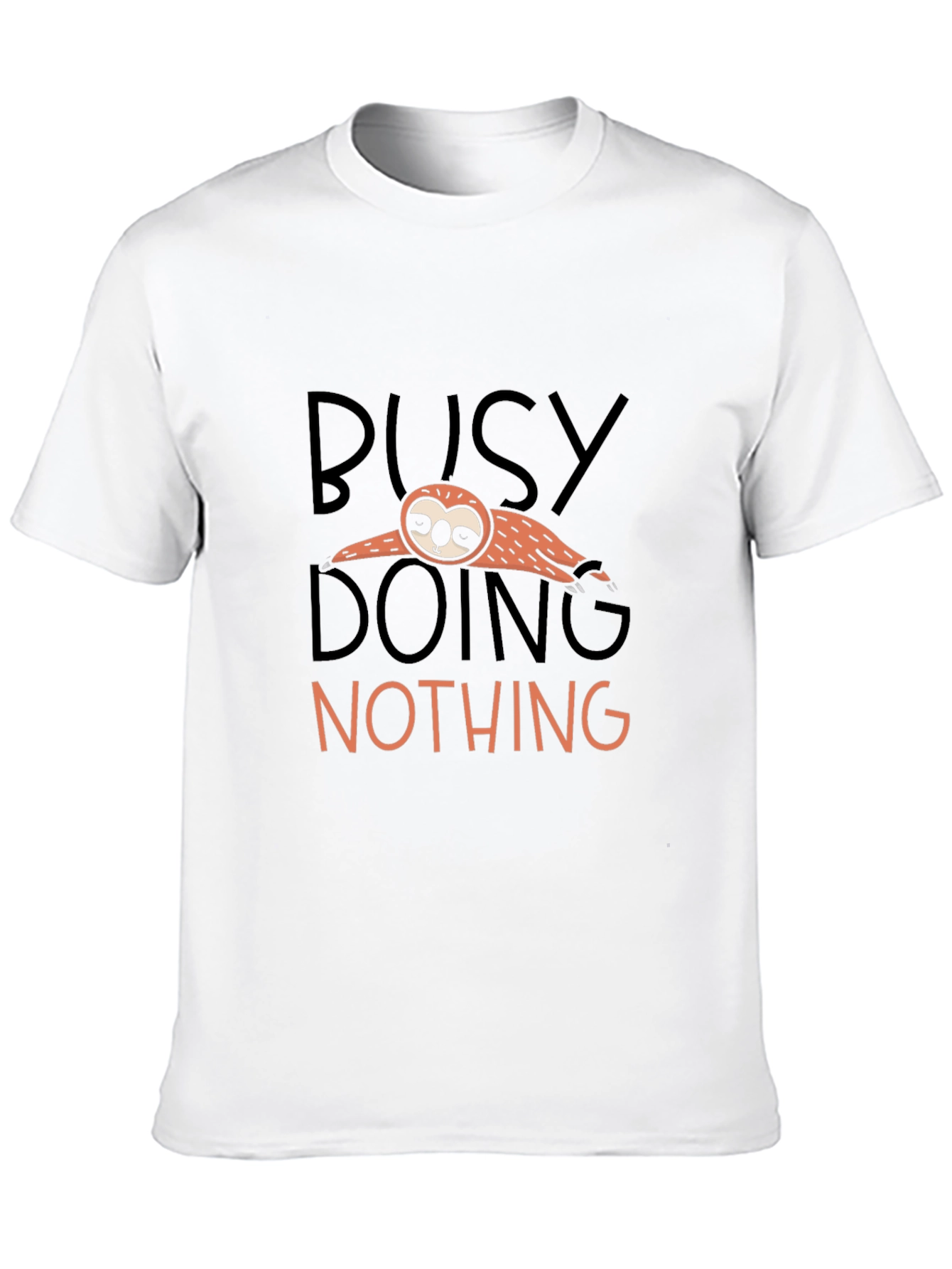 Busy Doing Nothing Sloth T-Shirt