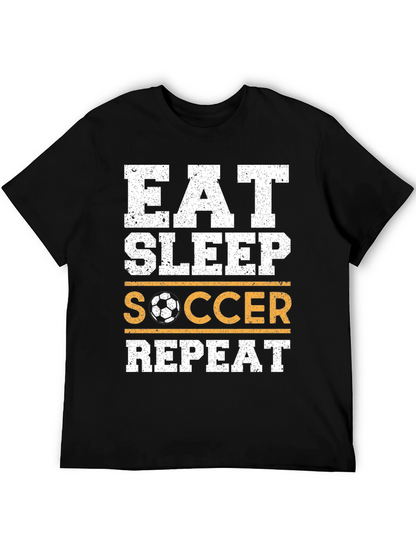 Eat Sleep Soccer Repeat T-Shirt