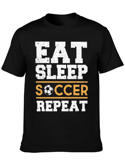 Eat Sleep Soccer Repeat T-Shirt