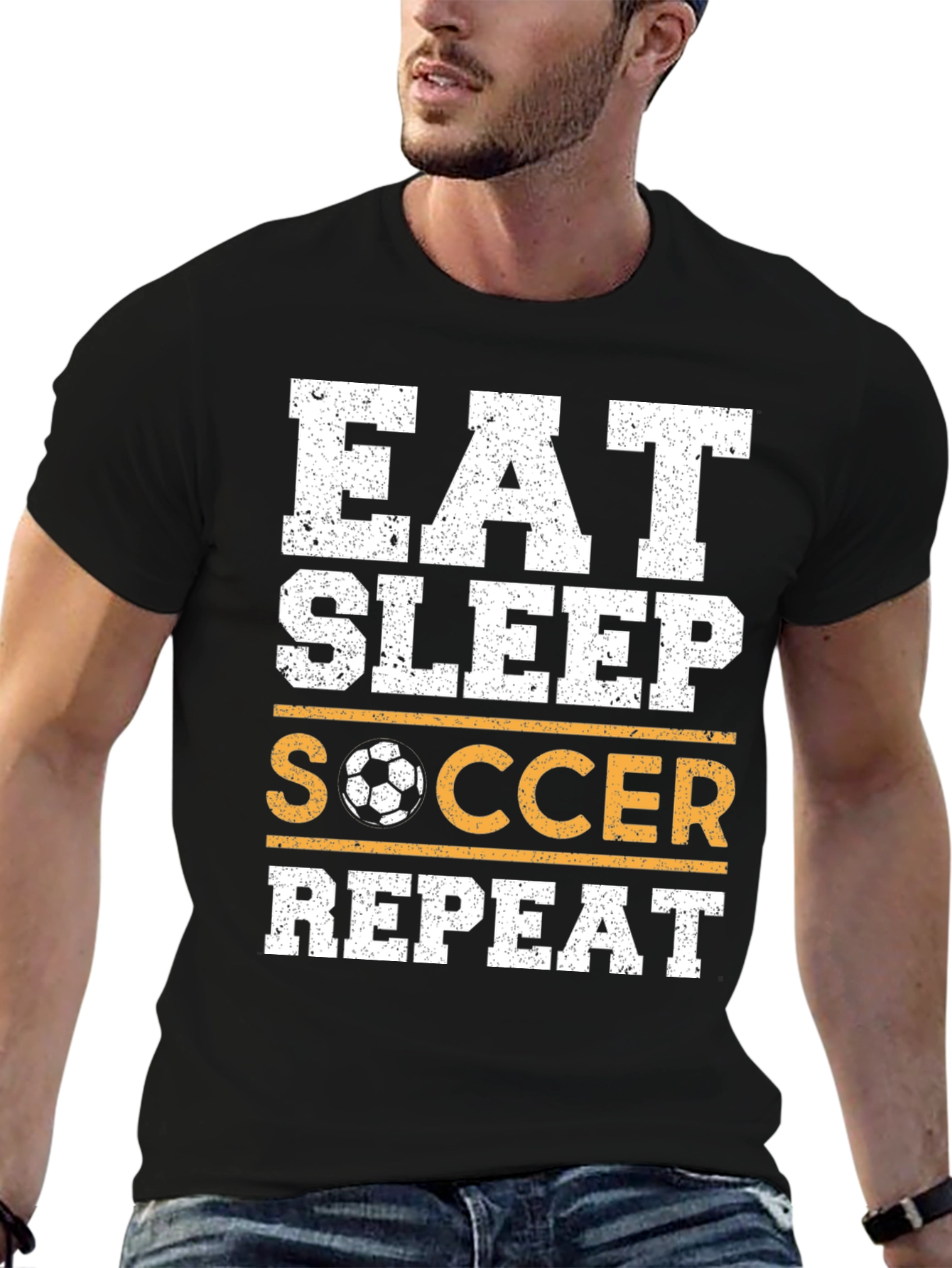 Eat Sleep Soccer Repeat T-Shirt