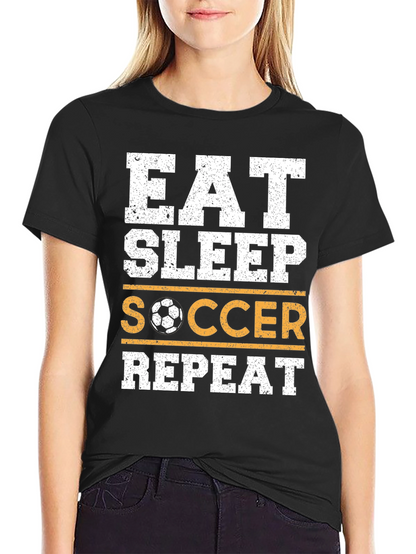 Eat Sleep Soccer Repeat T-Shirt