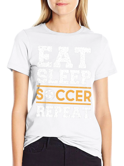 Eat Sleep Soccer Repeat T-Shirt