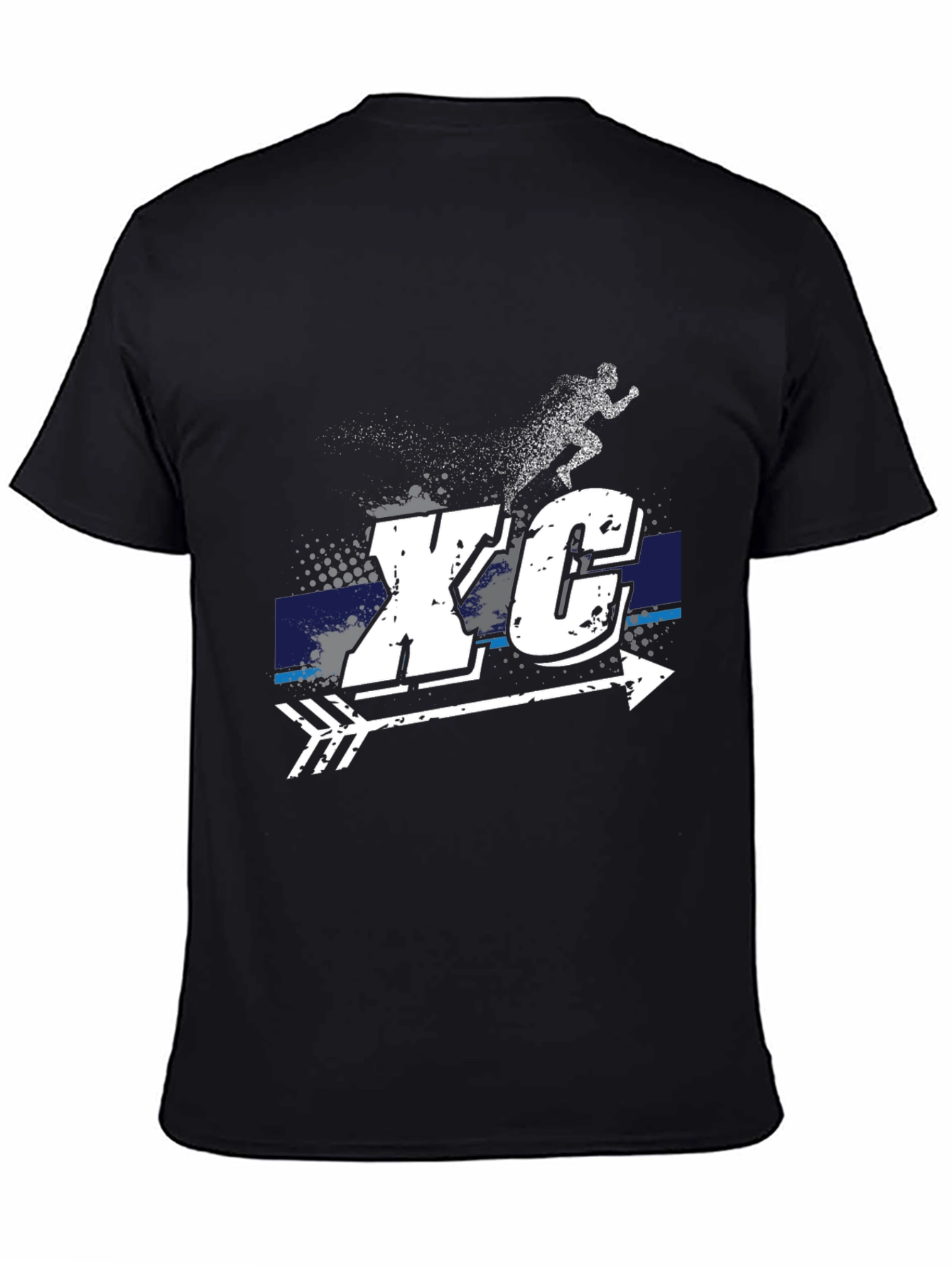 XC Cross Country Running T-Shirt Arrow Graphic