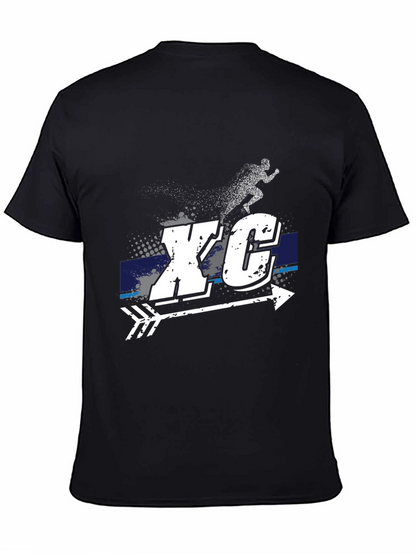 XC Cross Country Running T-Shirt Arrow Graphic