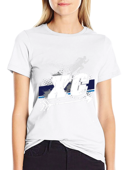 XC Cross Country Running T-Shirt Arrow Graphic