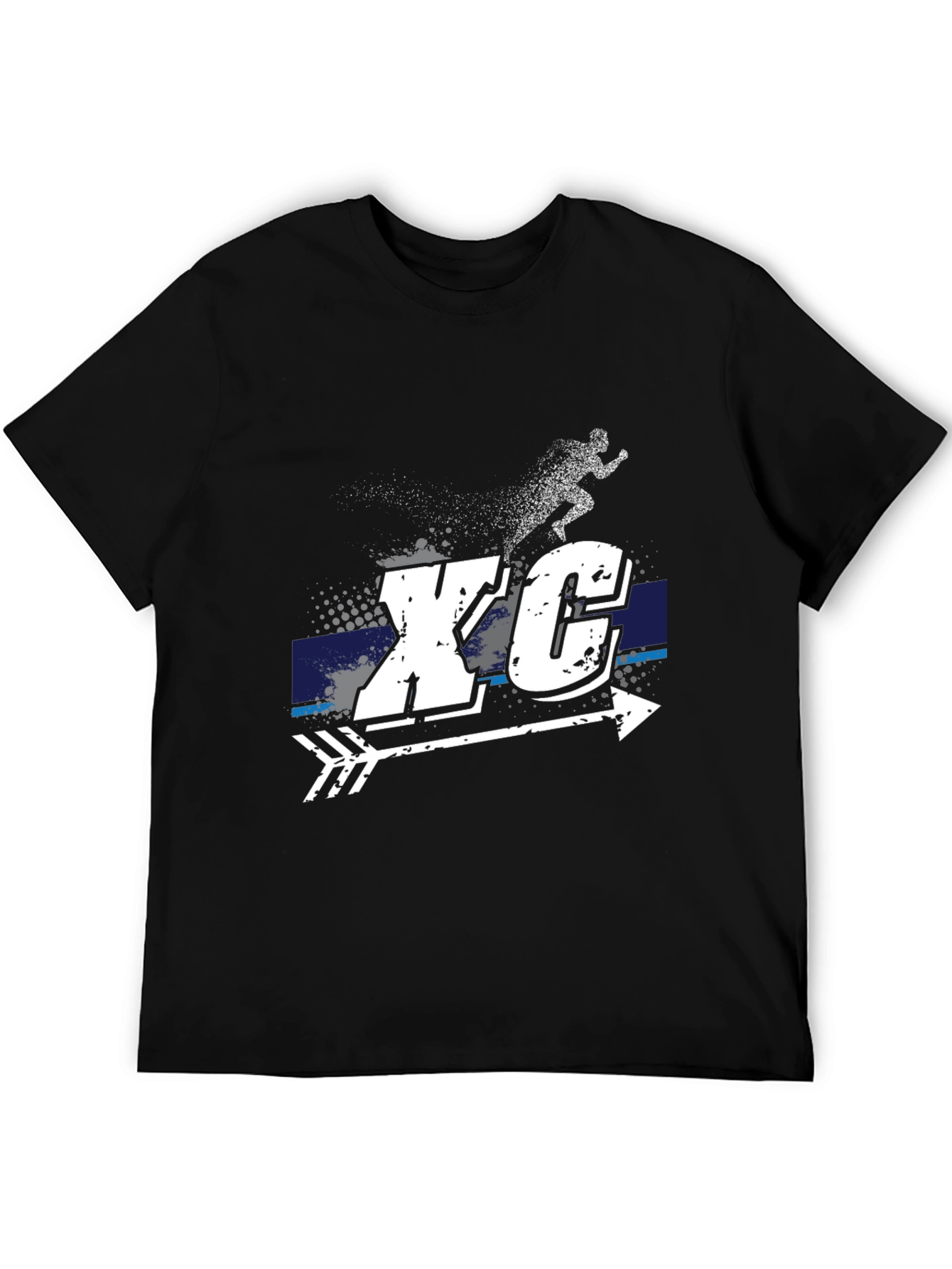 XC Cross Country Running T-Shirt Arrow Graphic