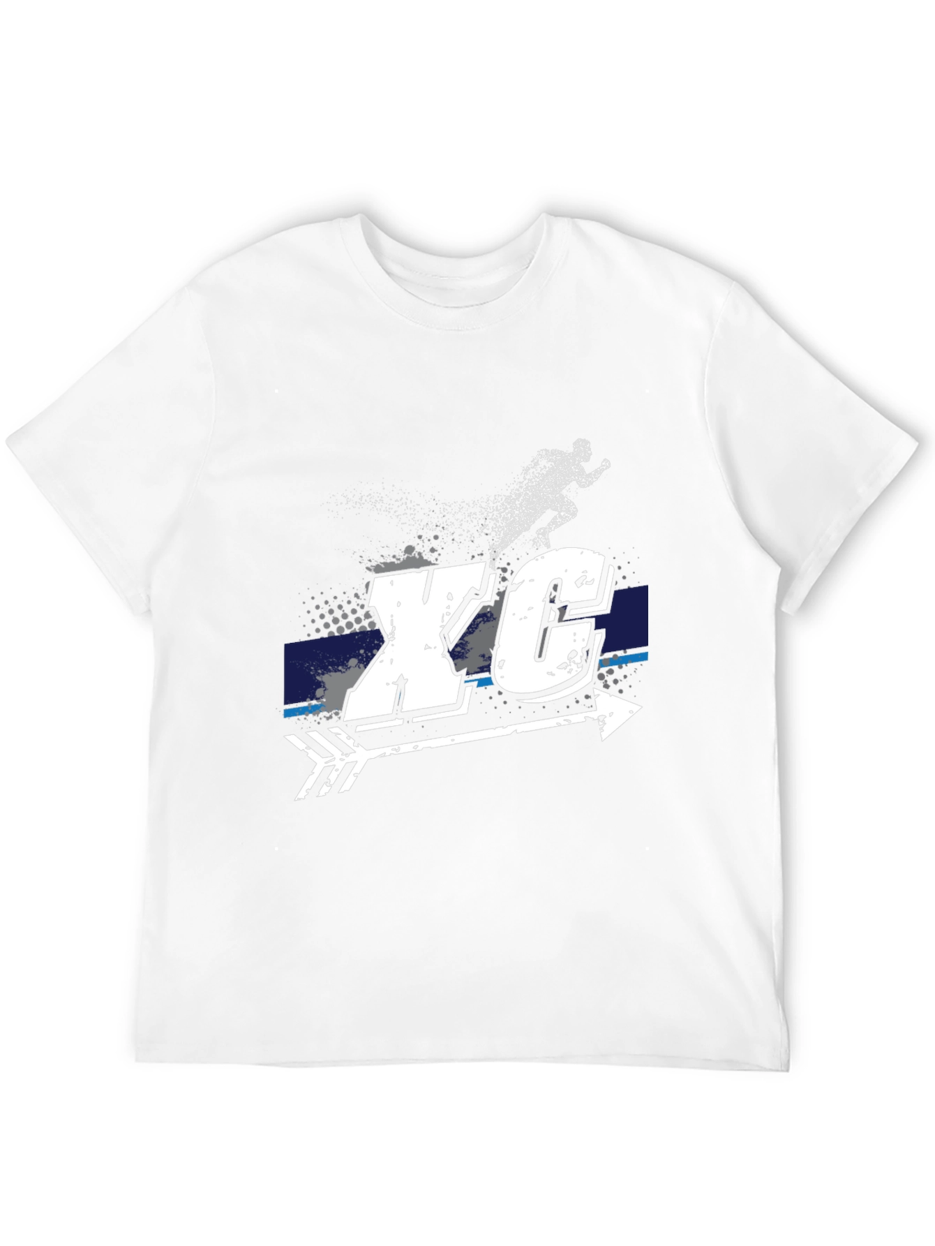 XC Cross Country Running T-Shirt Arrow Graphic