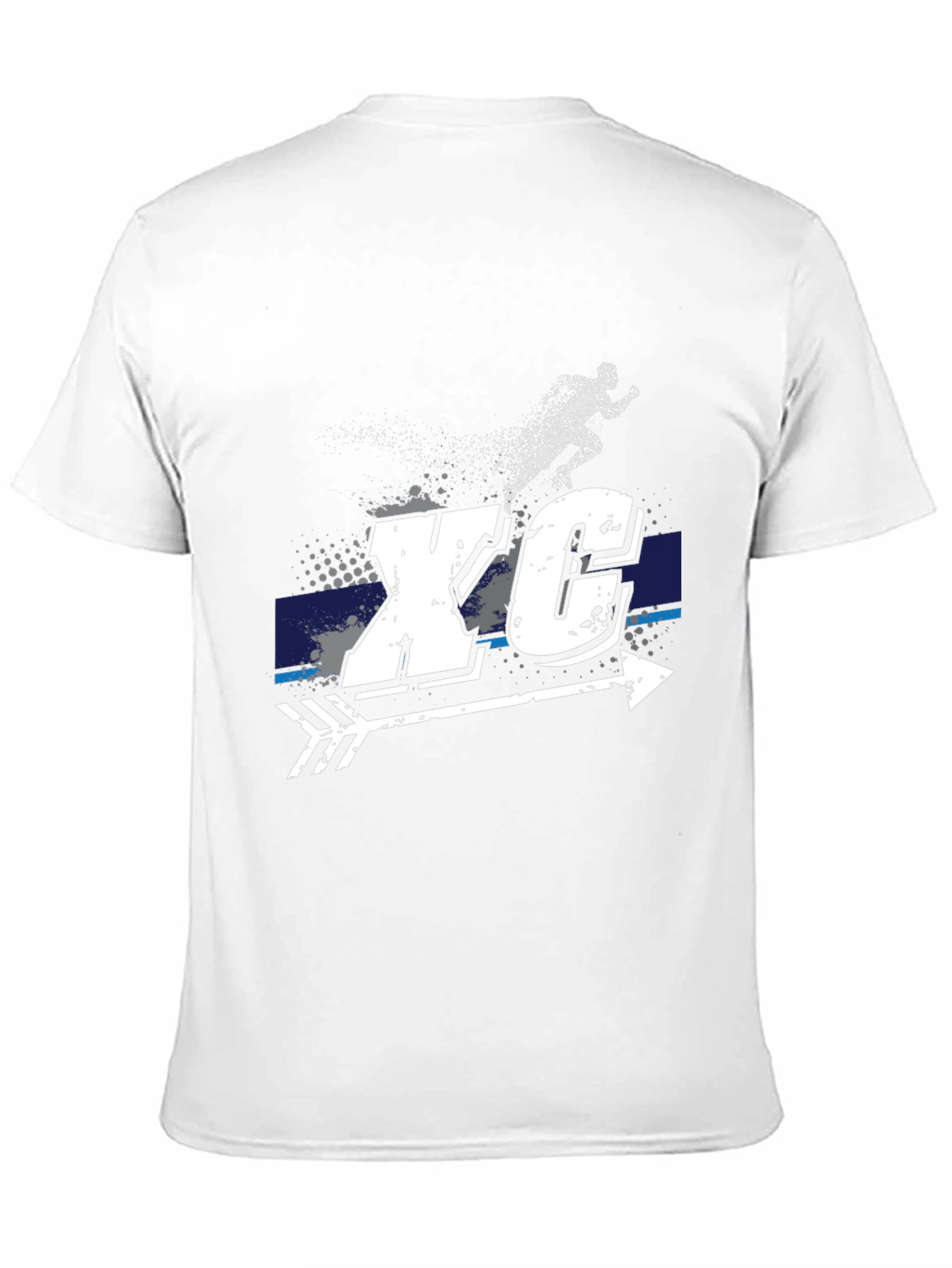 XC Cross Country Running T-Shirt Arrow Graphic