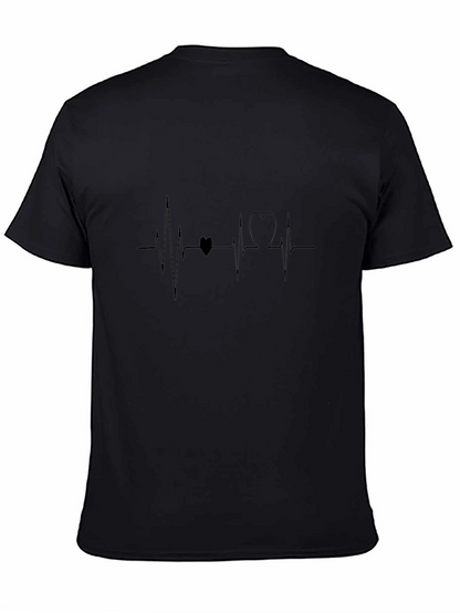 Heartbeat Love Tee - Stylish Graphic T-Shirt