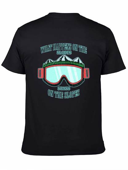 What Happens On The Slopes Graphic T-Shirt