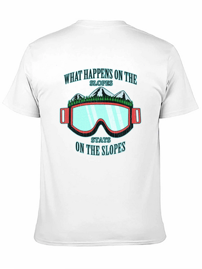 What Happens On The Slopes Graphic T-Shirt