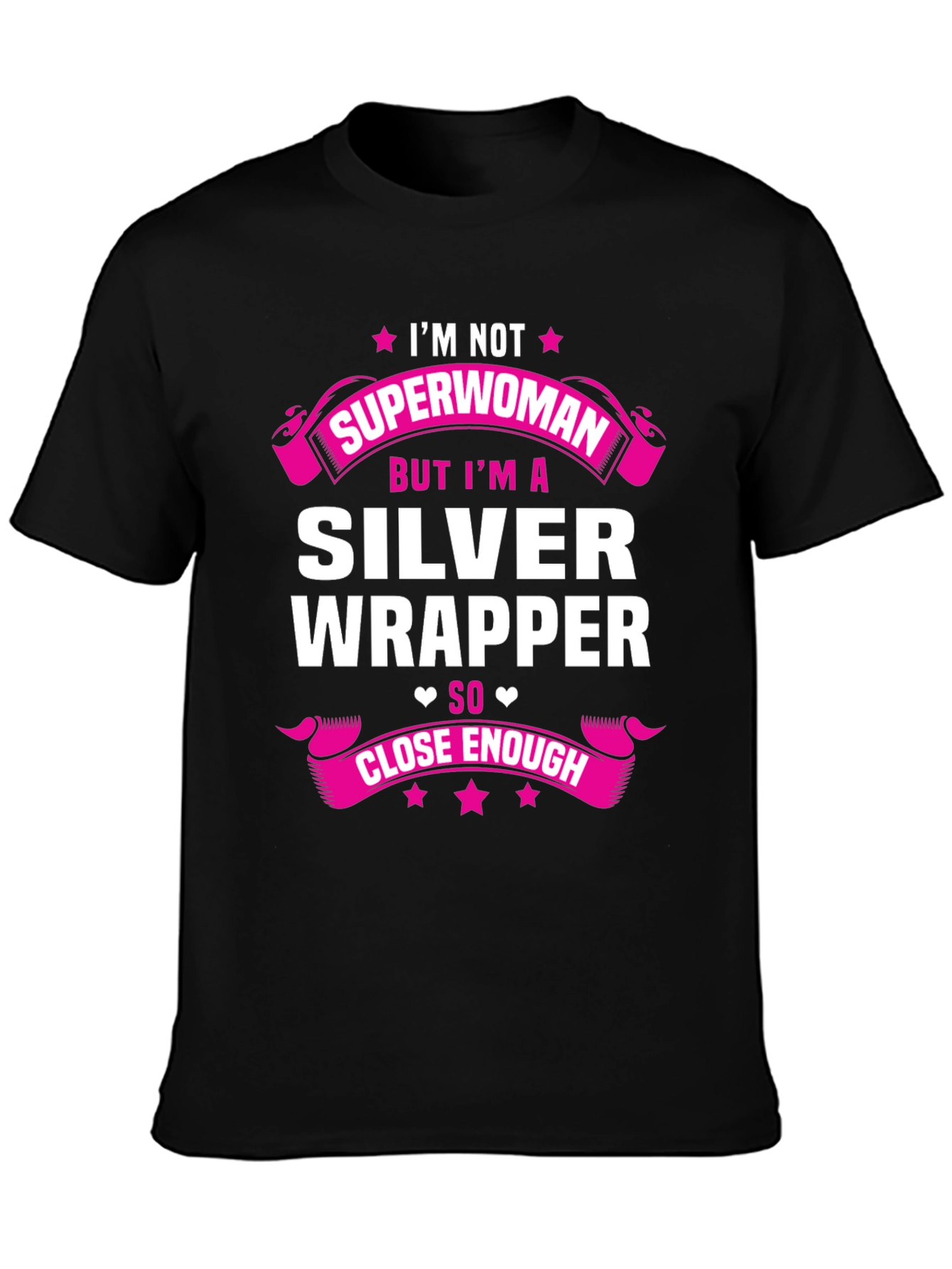 Silver Wrapper Superwoman T-Shirt