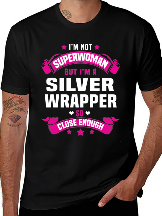 Silver Wrapper Superwoman T-Shirt