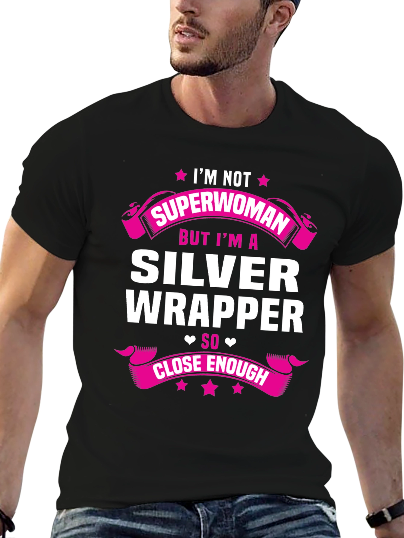 Silver Wrapper Superwoman T-Shirt