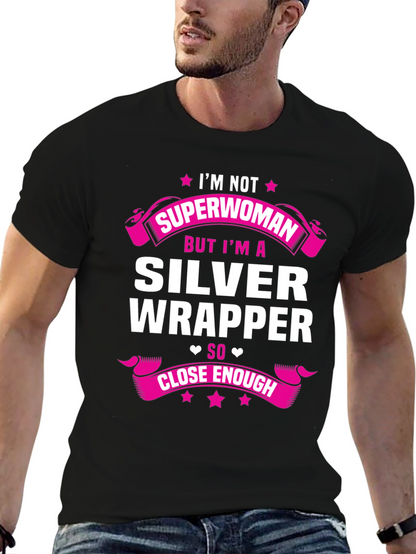 Silver Wrapper Superwoman T-Shirt