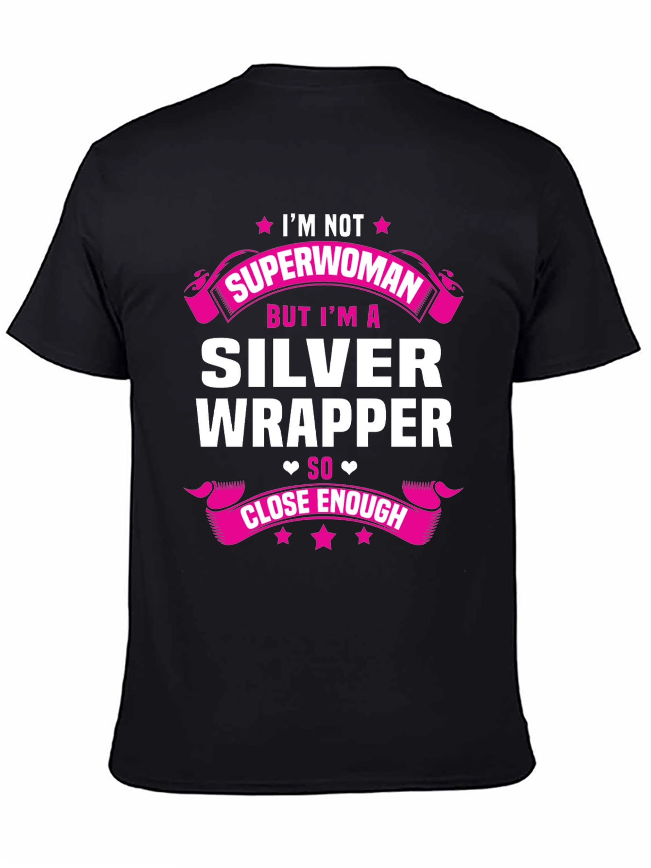 Silver Wrapper Superwoman T-Shirt