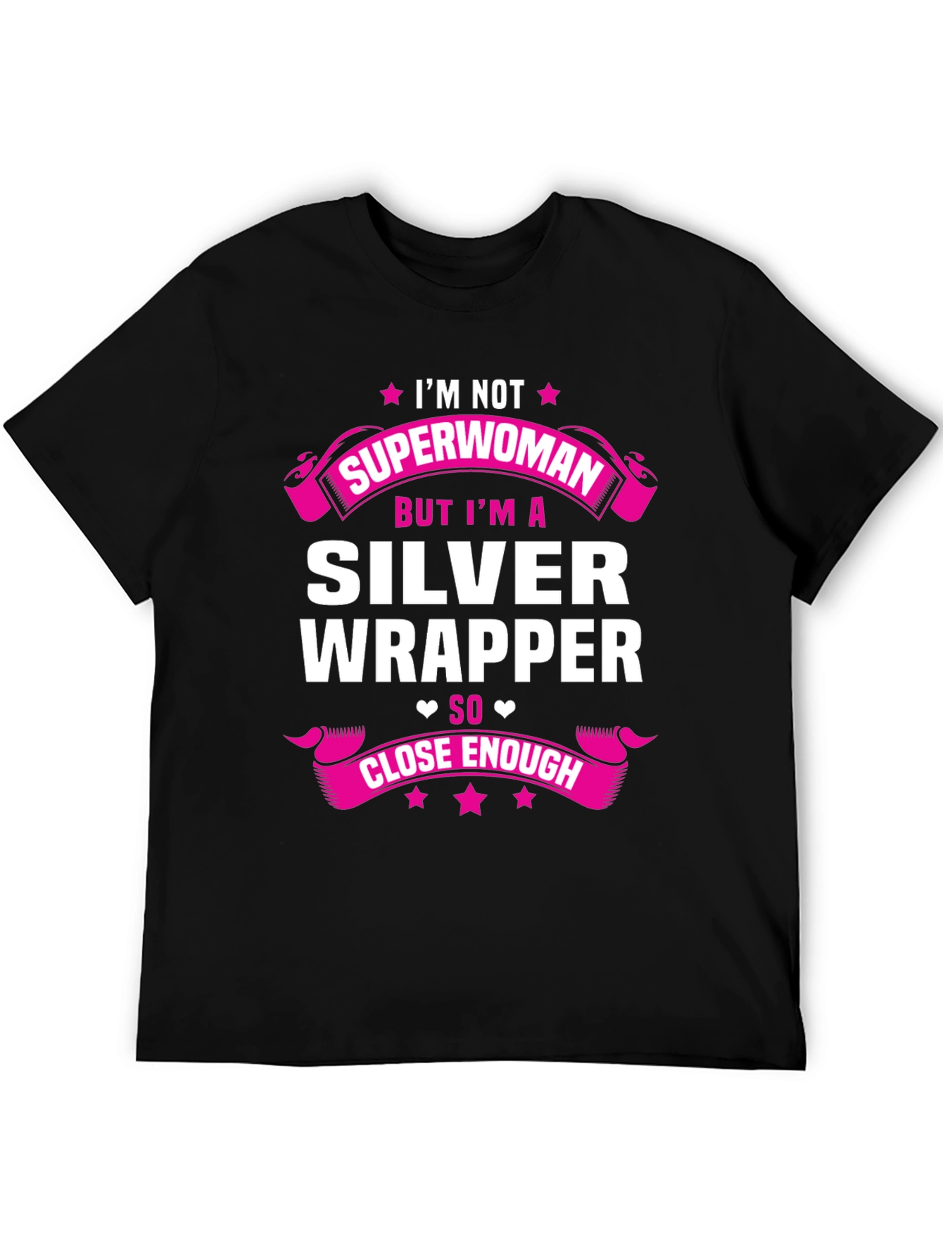Silver Wrapper Superwoman T-Shirt