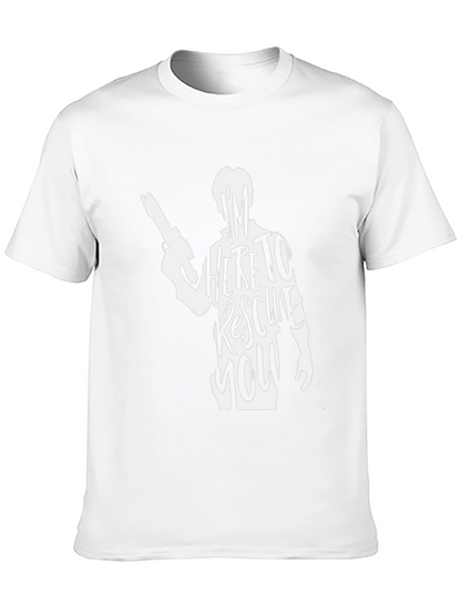Im Here to Rescue You T-Shirt - Black
