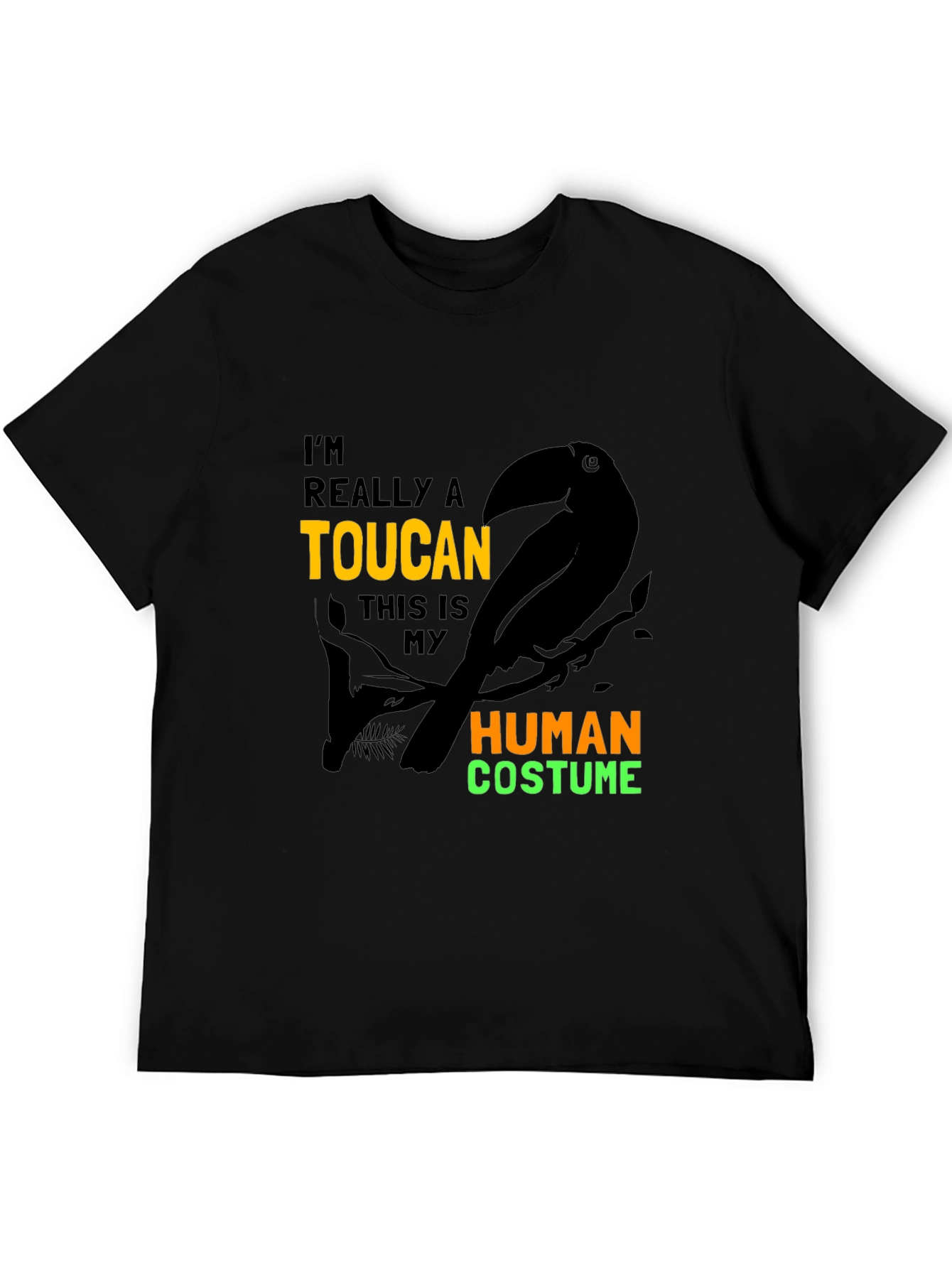 Toucan in Human Costume Graphic Tee