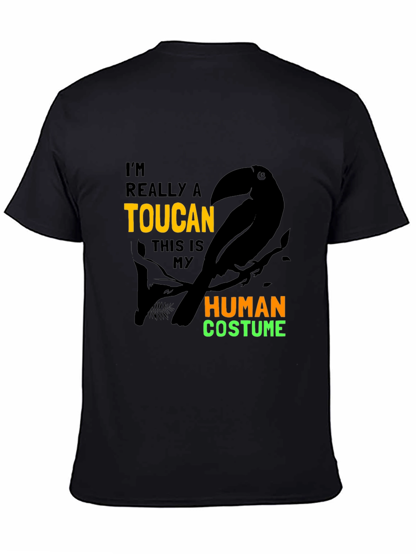 Toucan in Human Costume Graphic Tee