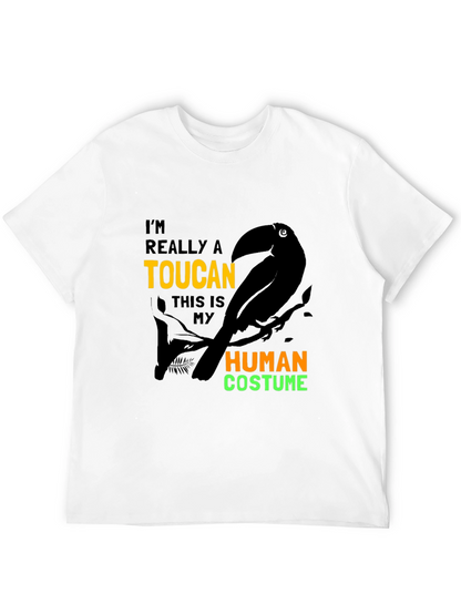 Toucan in Human Costume Graphic Tee