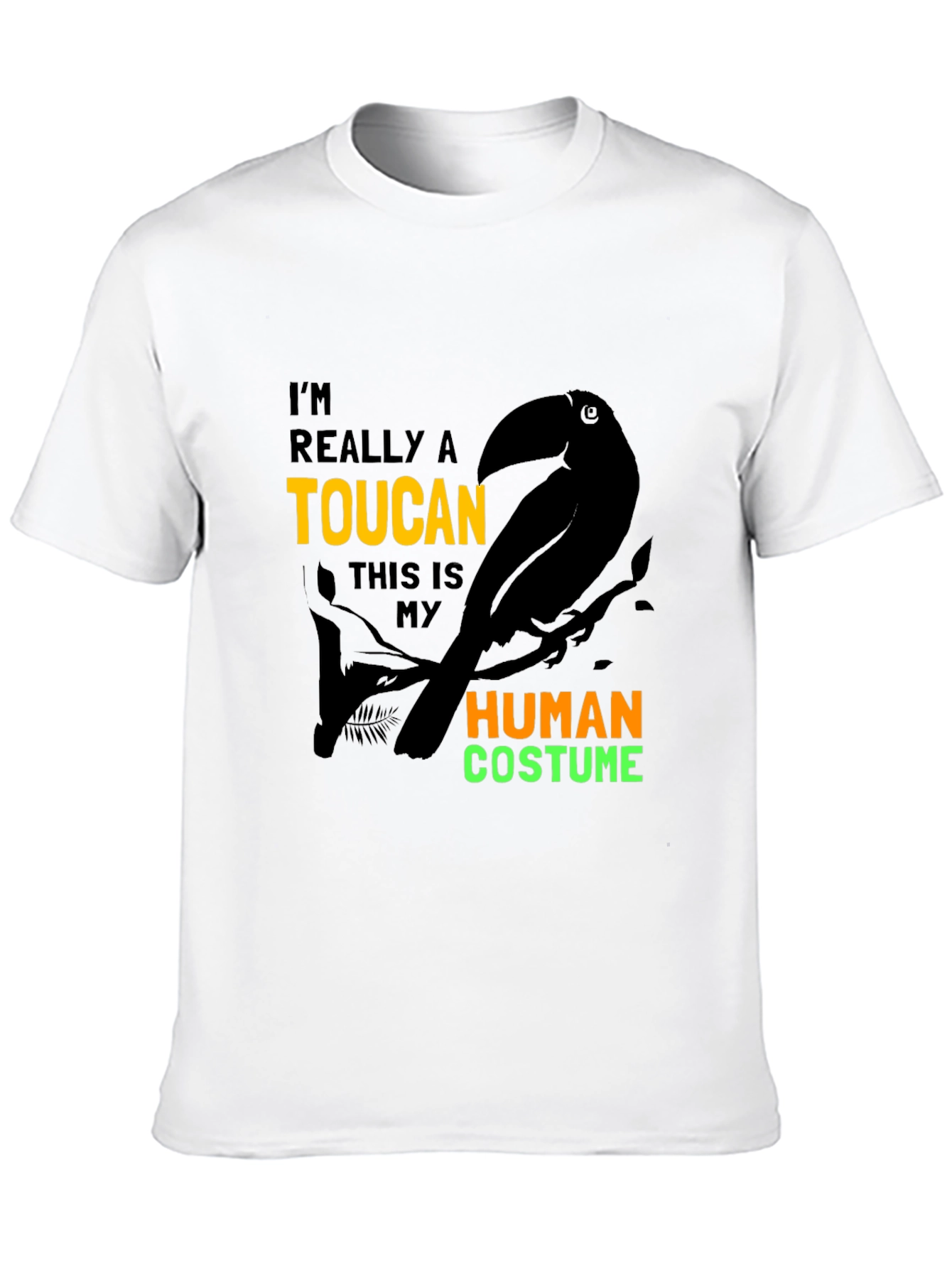 Toucan in Human Costume Graphic Tee