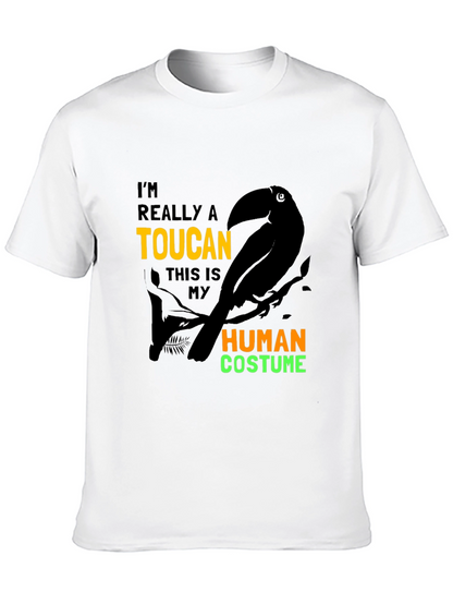 Toucan in Human Costume Graphic Tee