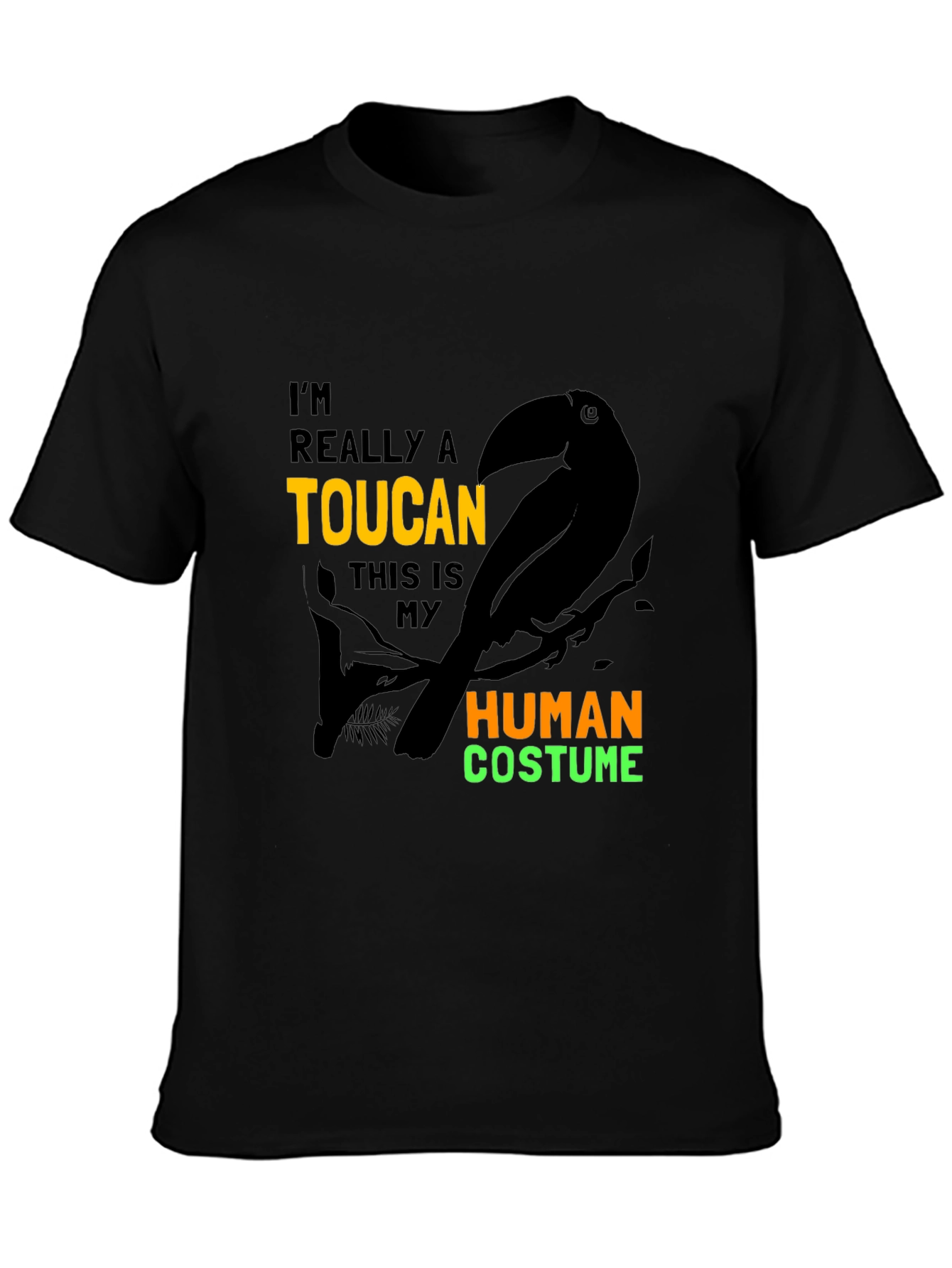 Toucan in Human Costume Graphic Tee