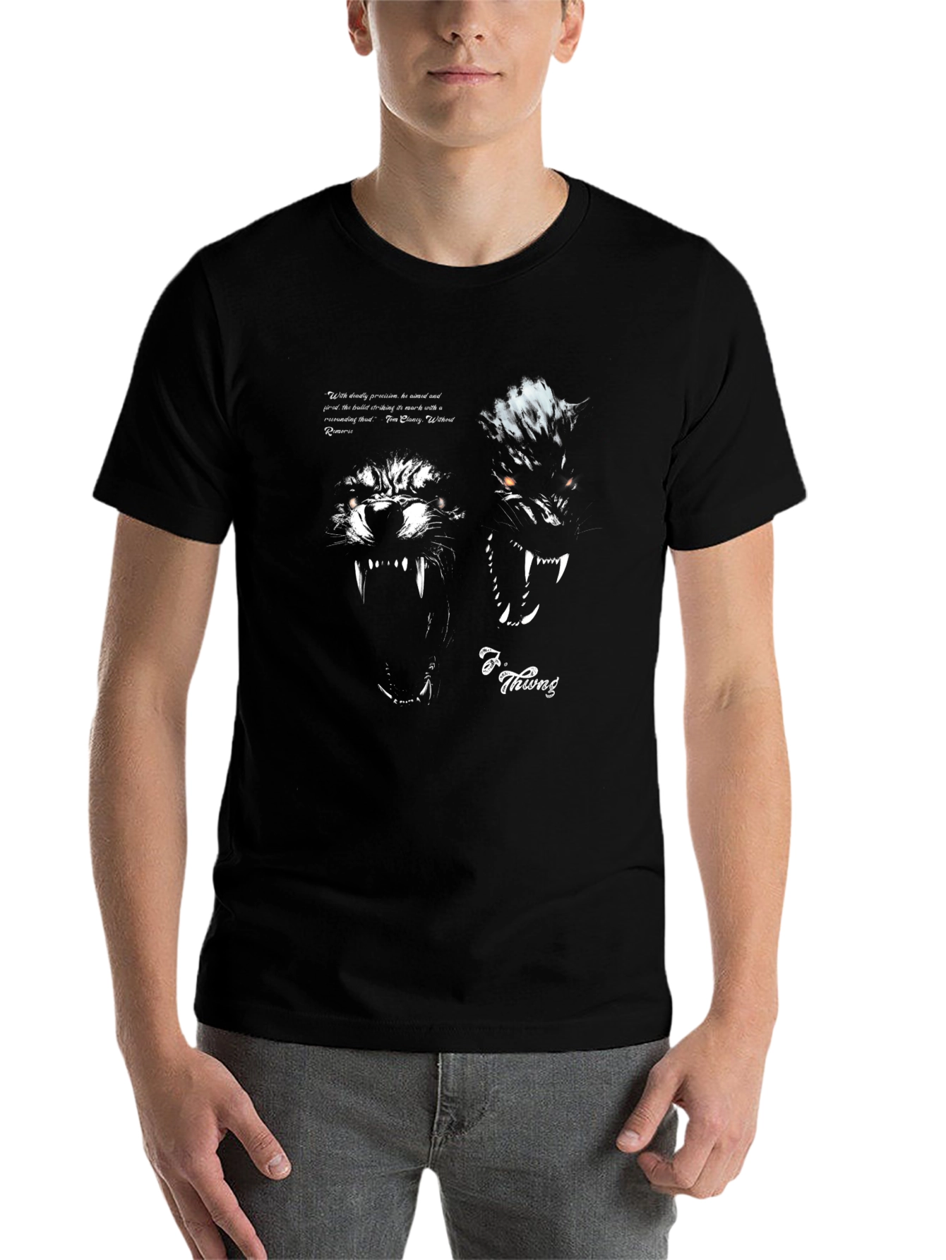 F.Thung Werewolf Graphic T-Shirt