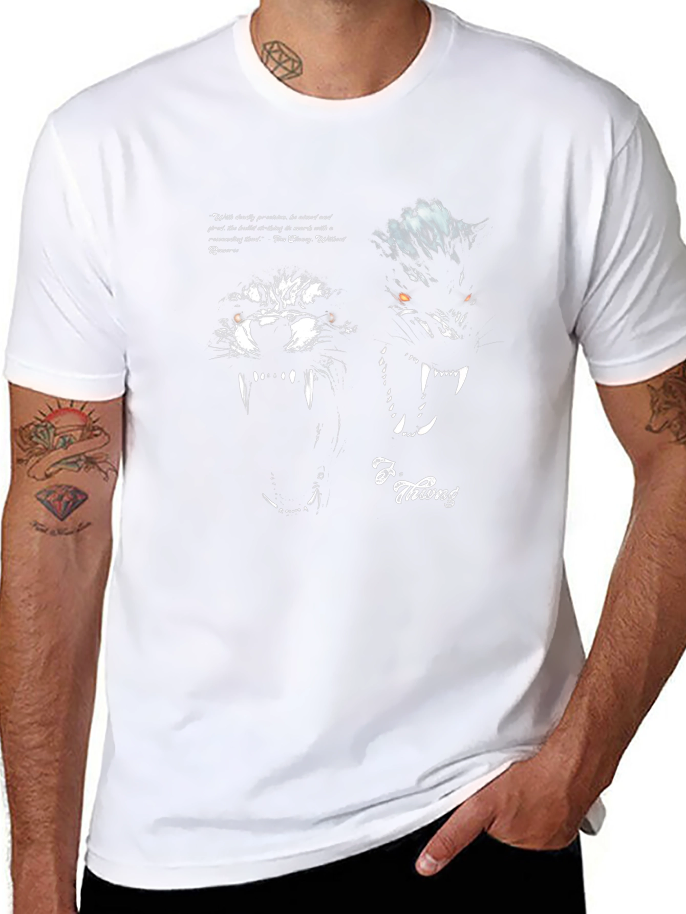 F.Thung Werewolf Graphic T-Shirt