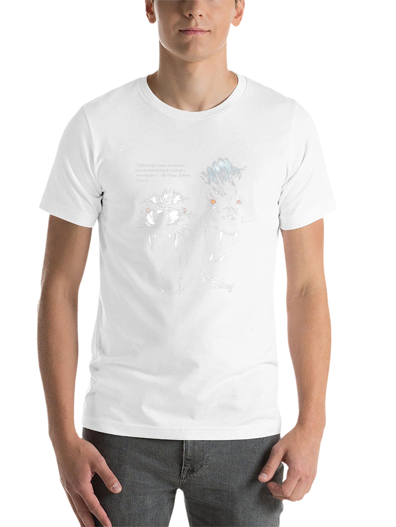 F.Thung Werewolf Graphic T-Shirt