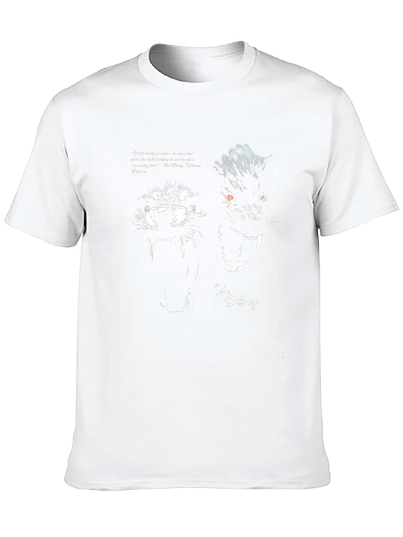F.Thung Werewolf Graphic T-Shirt
