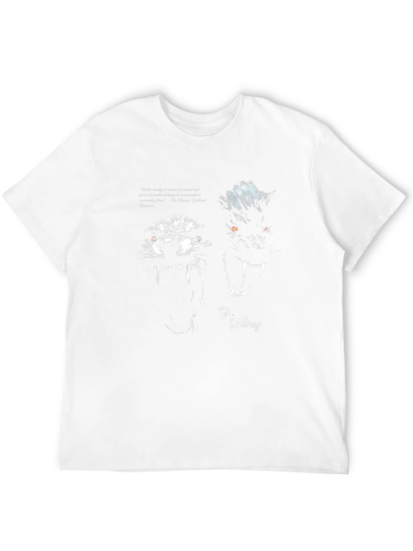 F.Thung Werewolf Graphic T-Shirt