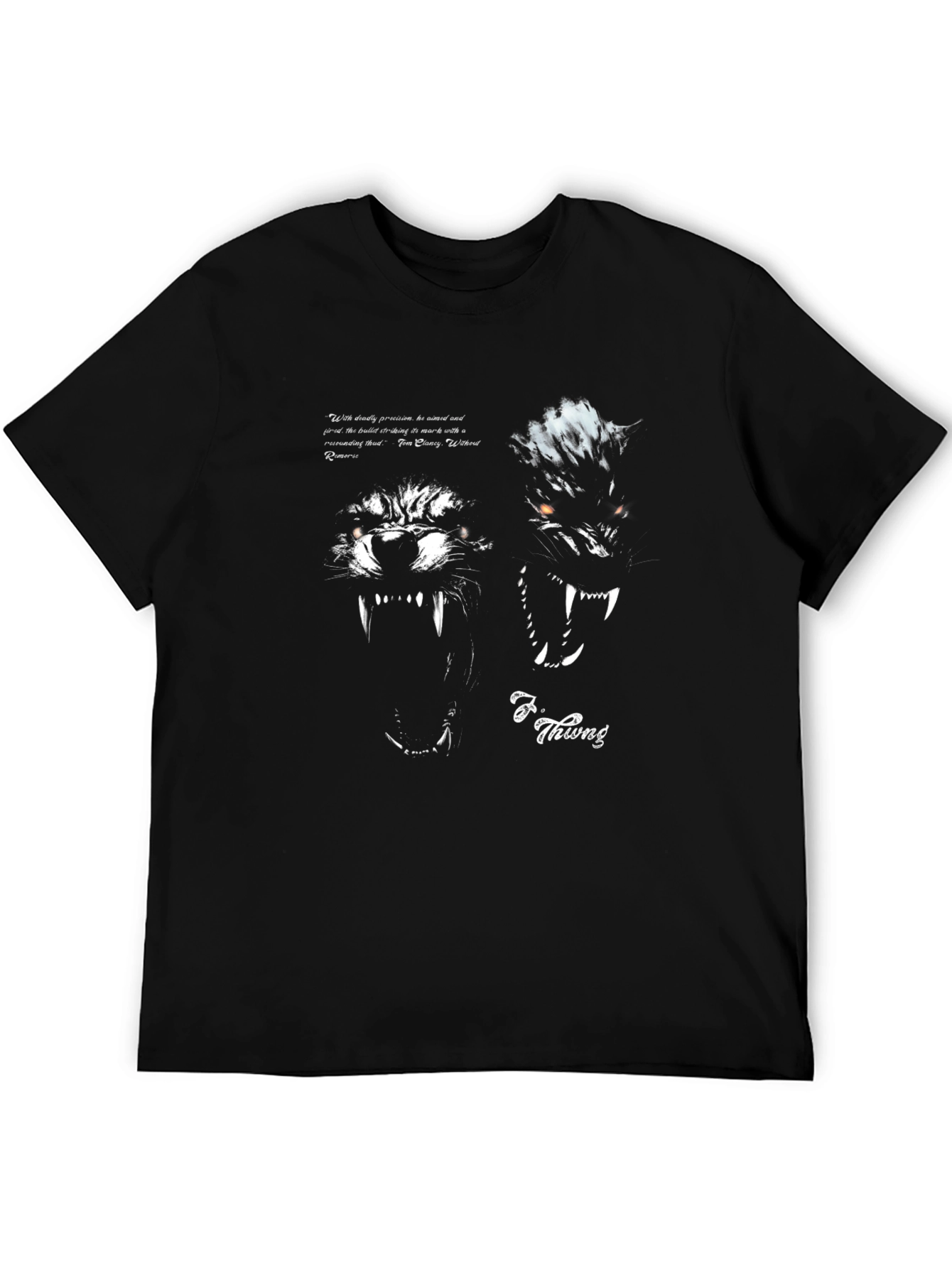 F.Thung Werewolf Graphic T-Shirt