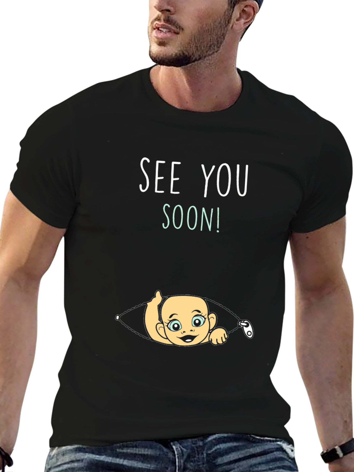 See You Soon Baby Peek T-Shirt