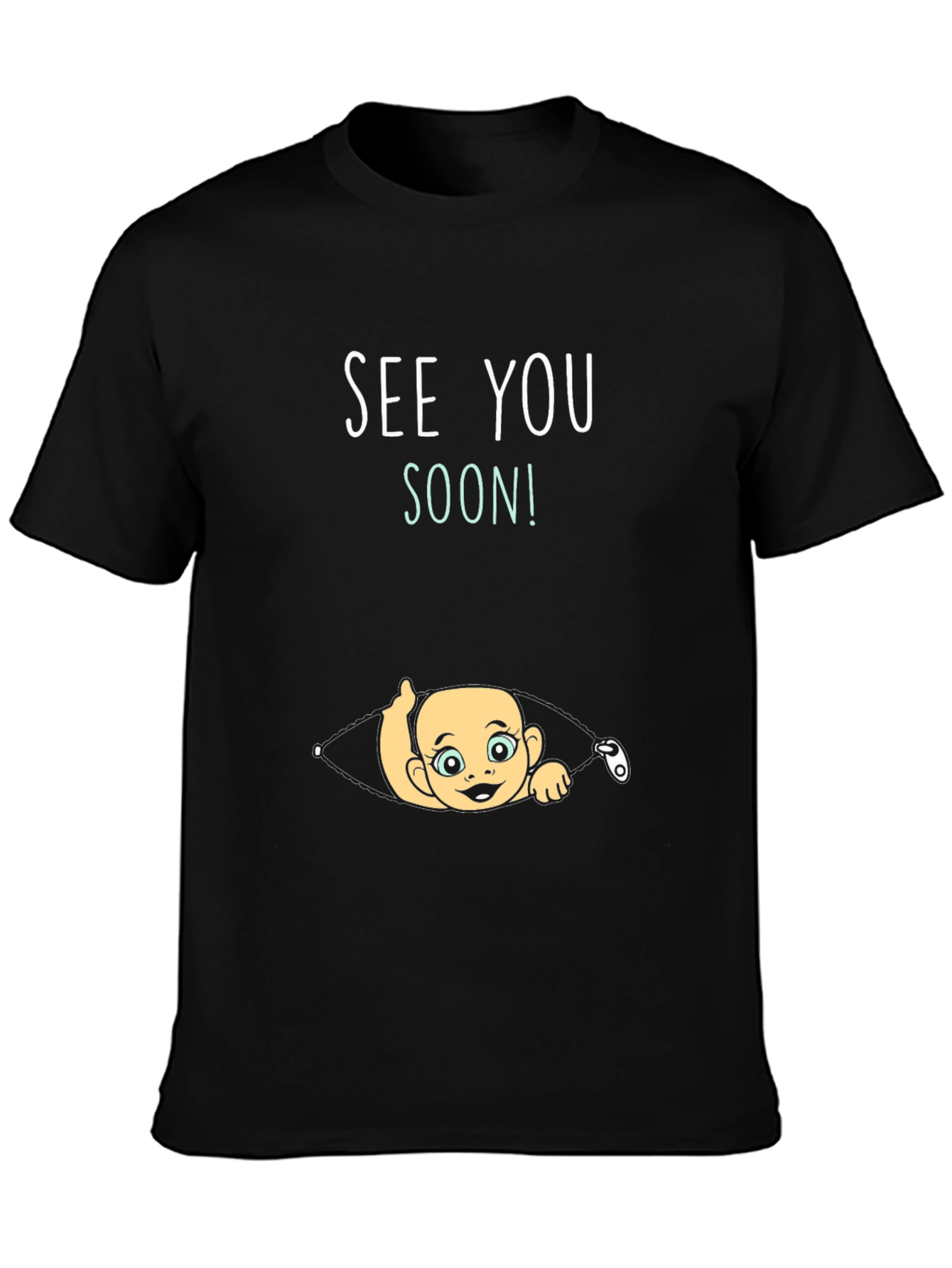 See You Soon Baby Peek T-Shirt