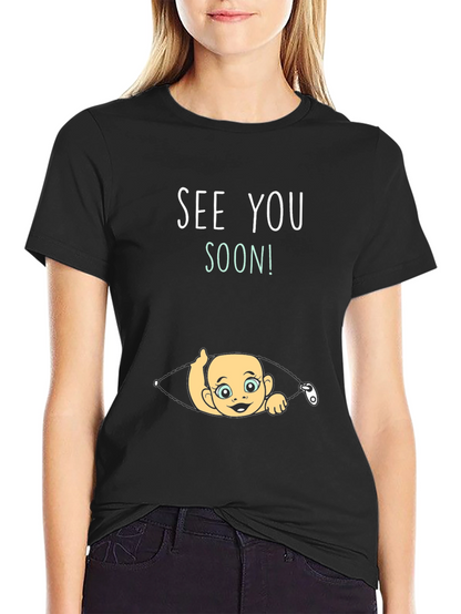 See You Soon Baby Peek T-Shirt