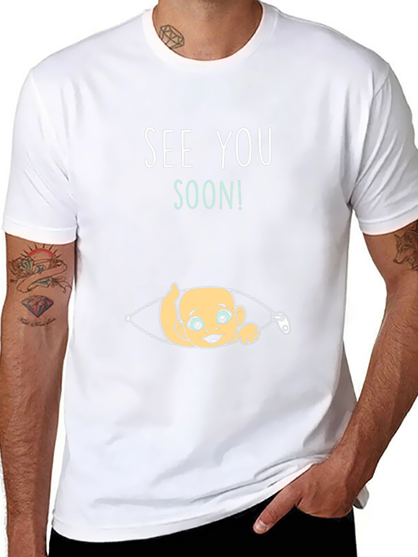 See You Soon Baby Peek T-Shirt