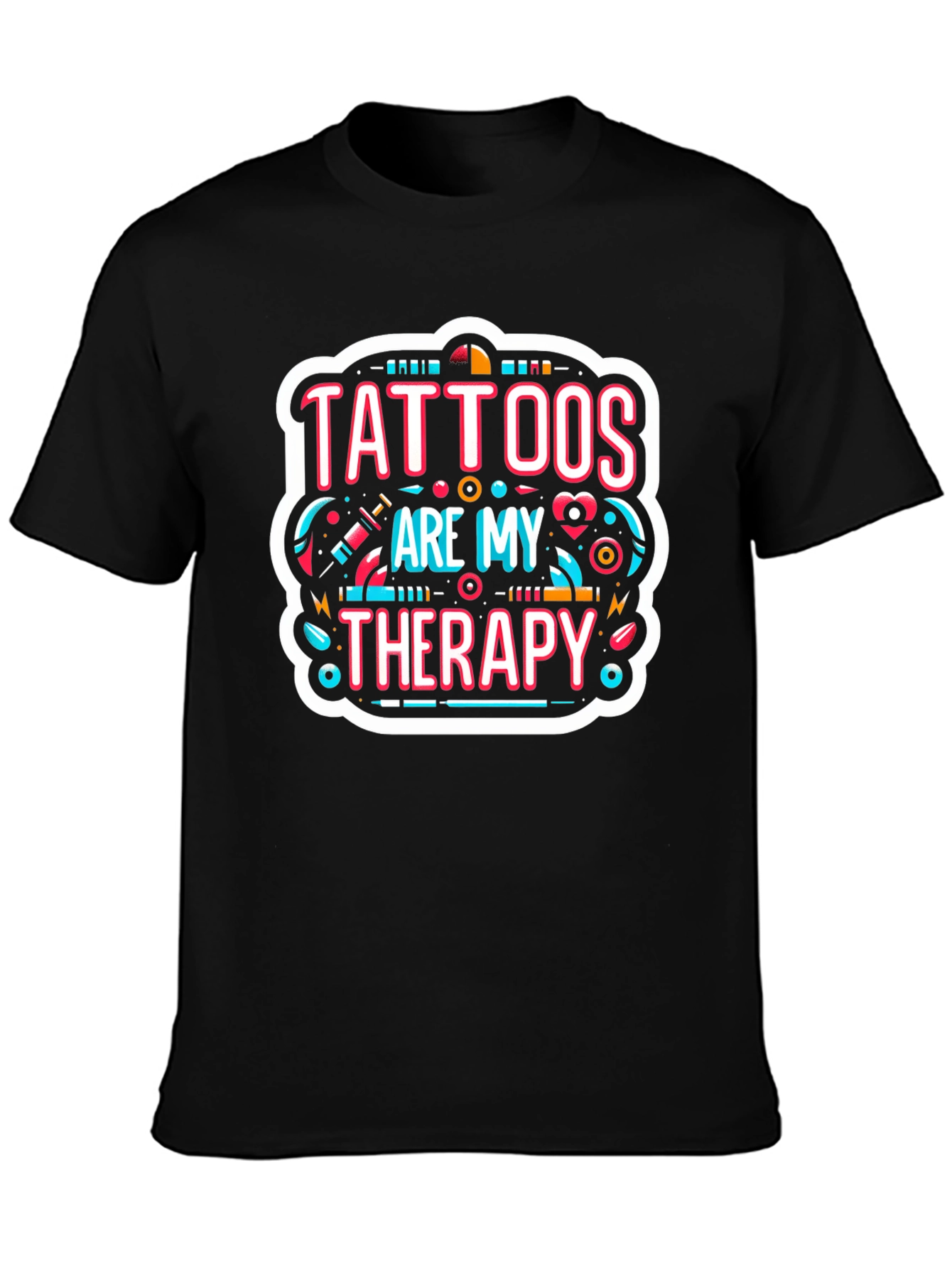 Tattoos Are My Therapy Graphic Tee