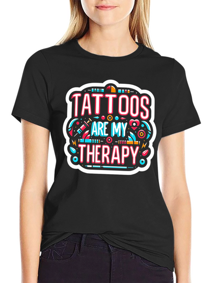 Tattoos Are My Therapy Graphic Tee